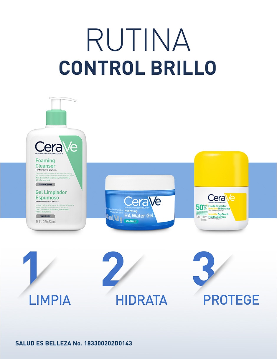 Gel para rostro Hidratante CeraVe Skin Renewing 48 ml