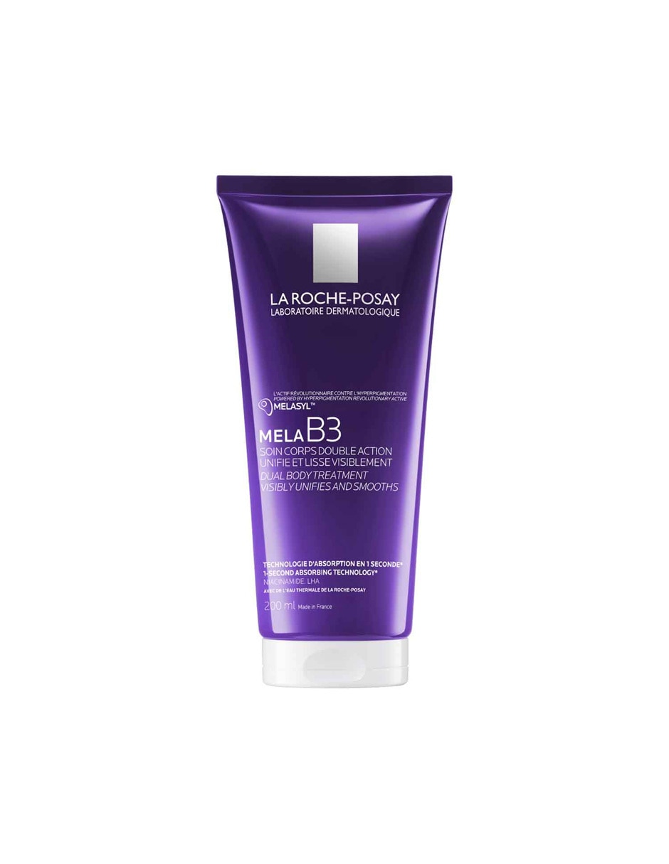 Crema para cuerpo recomendada para reducir manchas día y noche La Roche Posay Mela B3 todo tipo piel