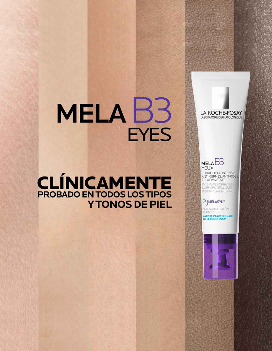 Crema facial recomendada para reducir manchas día y noche La Roche Posay Mela B3 todo tipo piel