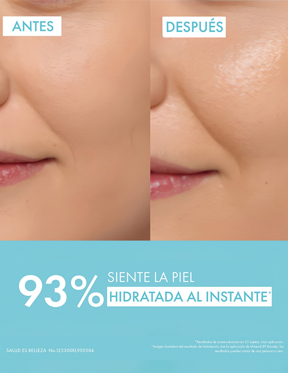 Sérum hidratante facial Minéral 89 Refill Booster 50ml todo tipo piel 11