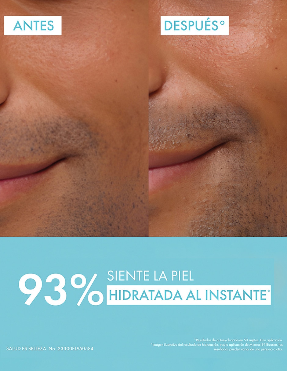 Sérum hidratante facial Minéral 89 Refill Booster 50ml todo tipo piel 9
