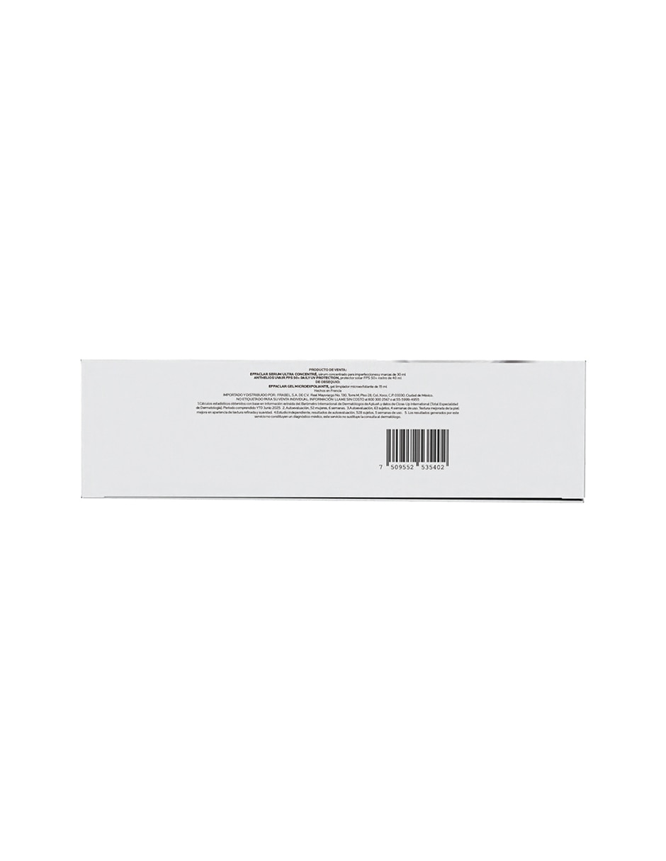 Kit de sérum facial Effaclar de piel grasa 3