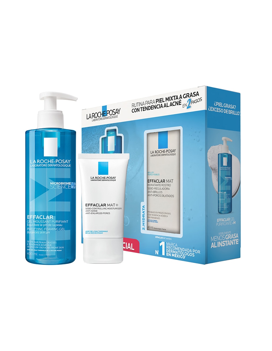 Gel para rostro limpiador Effaclar para piel mixta a grasa con tendencia al acné 1