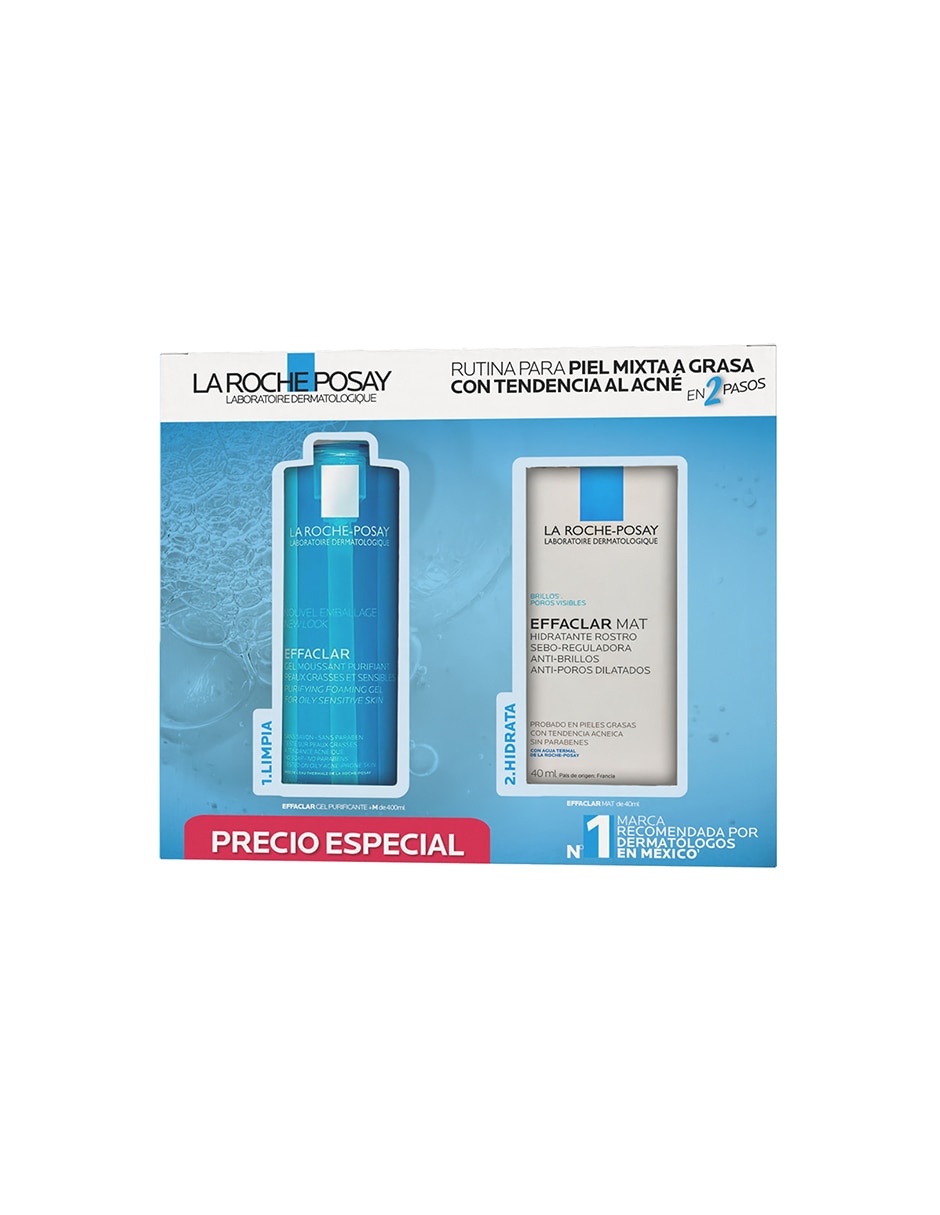 Gel para rostro limpiador Effaclar para piel mixta a grasa con tendencia al acné 5