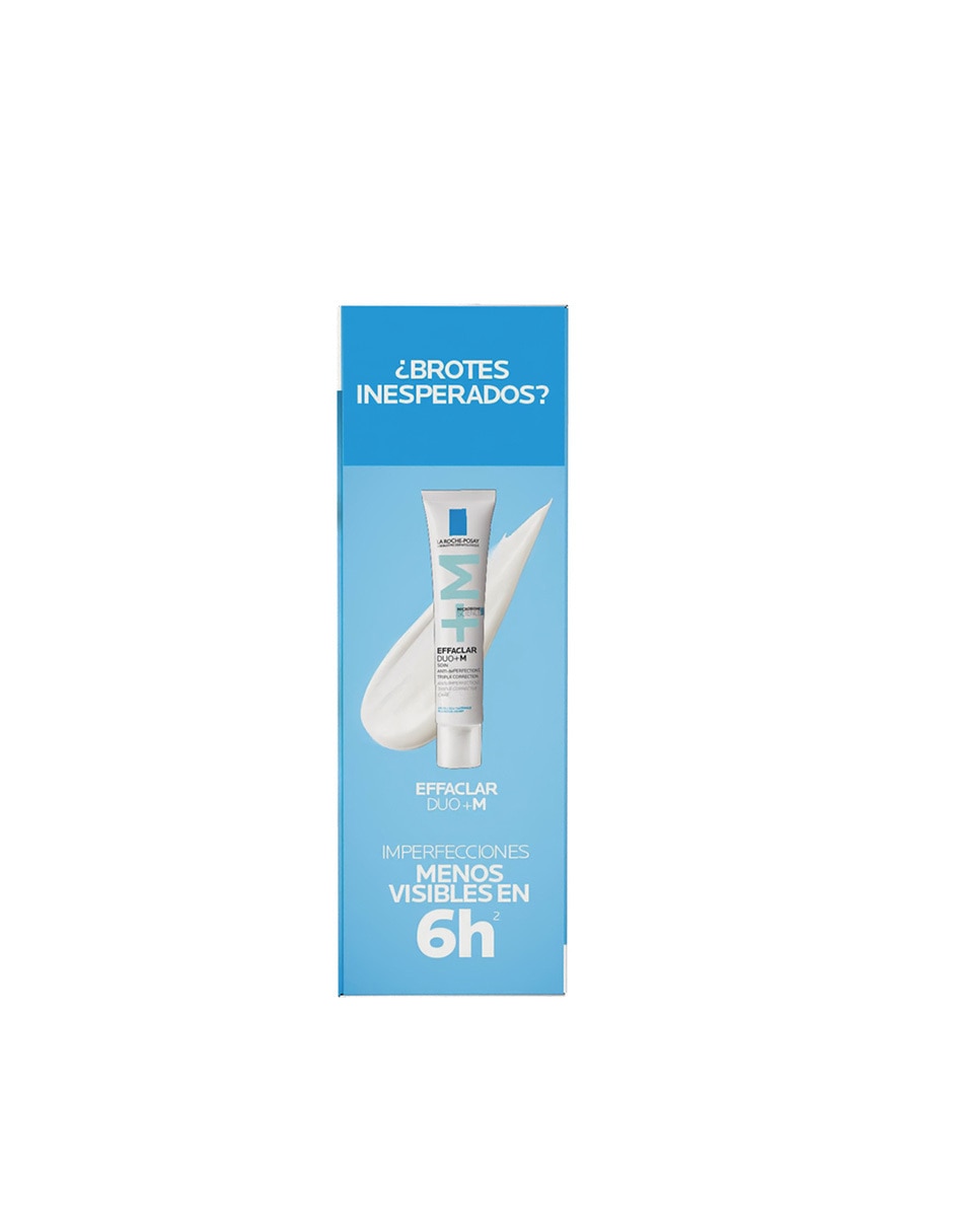 Kit de crema facial recomendada para acné día y noche Effaclar para piel grasa