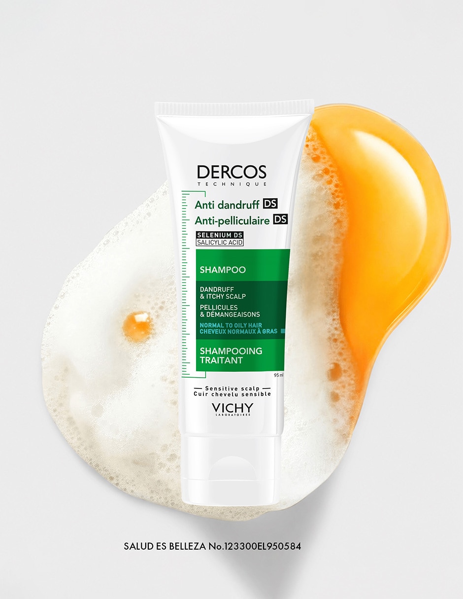 Shampoo anticaspa para cabello Dercos 95 ml 5