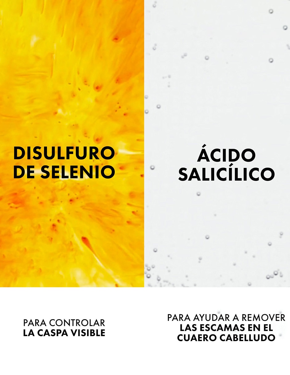 Shampoo anticaspa para cabello Dercos 95 ml 9