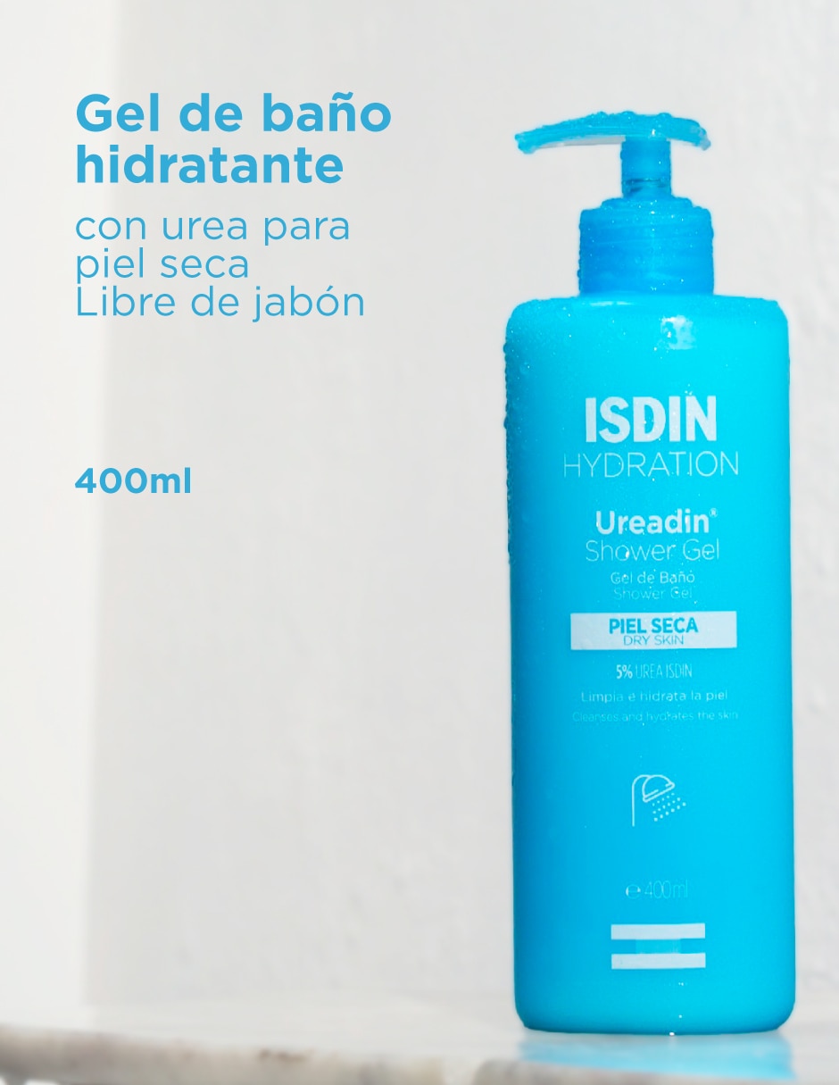 Gel corporal limpiador Ureadin Shower 4