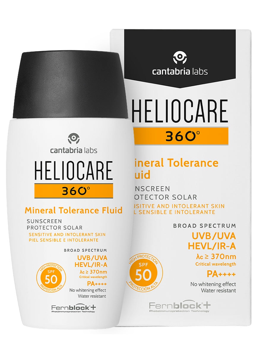 Bloqueador solar FPS 50 360° Mineral Tolerance Fluid 1