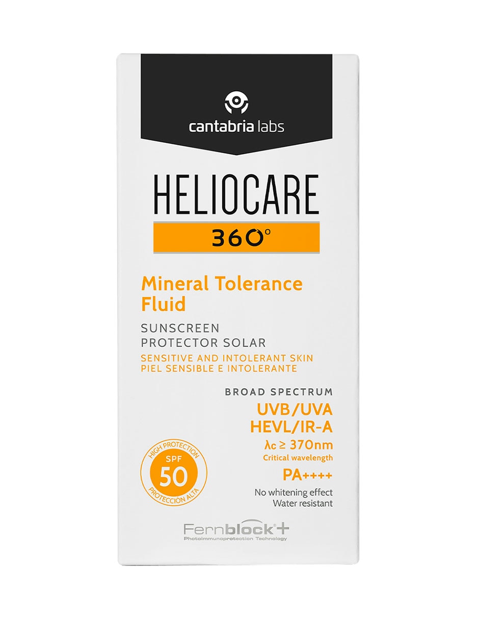 Bloqueador solar FPS 50 360° Mineral Tolerance Fluid 2