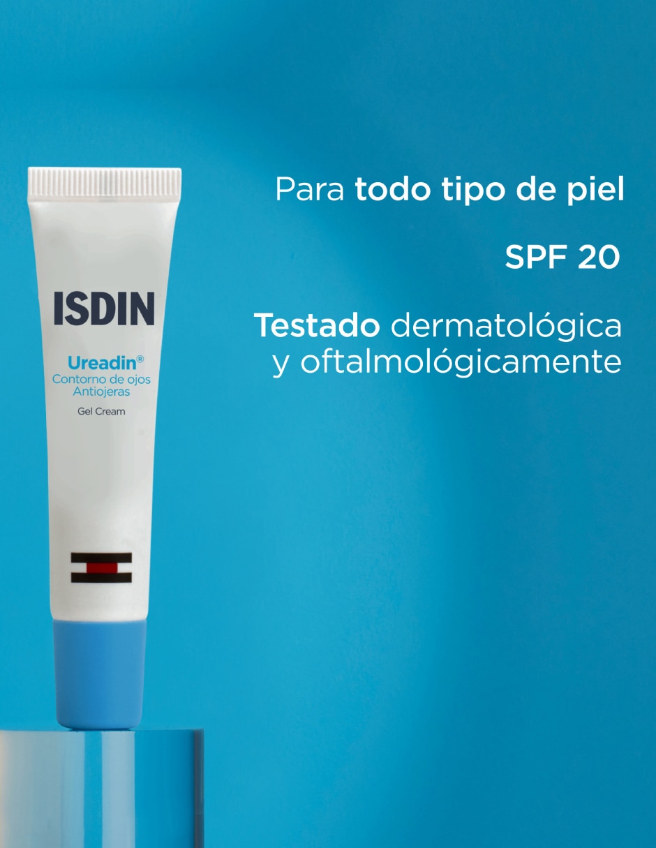 Crema para contorno de ojos recomendada para matificar e hidratar día y noche Ureadin para piel seca 3