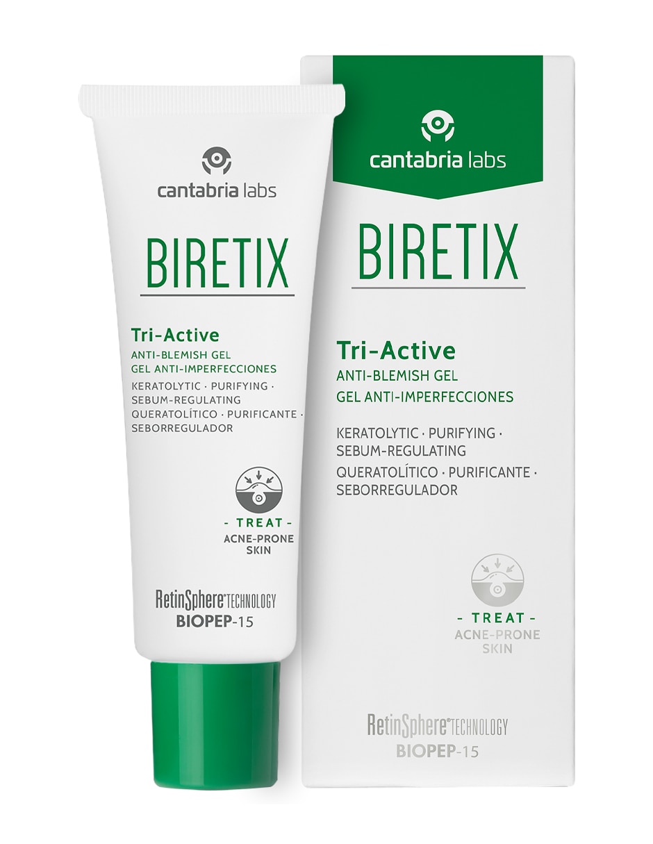 Gel para rostro exfoliante Tri-Active 1
