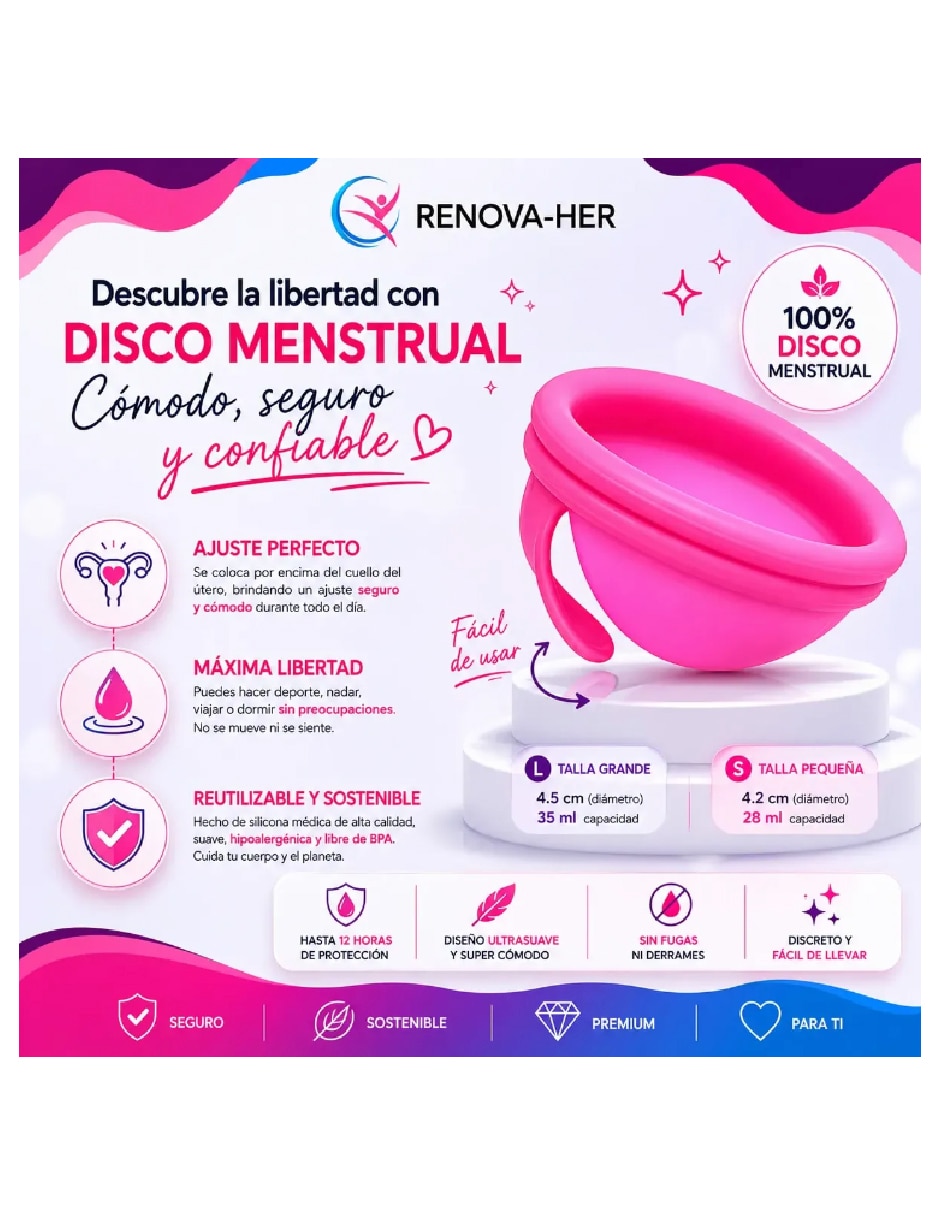 Discos menstruales 5