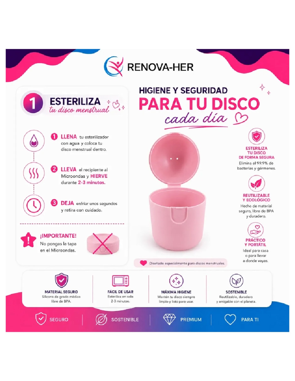 Discos menstruales 6