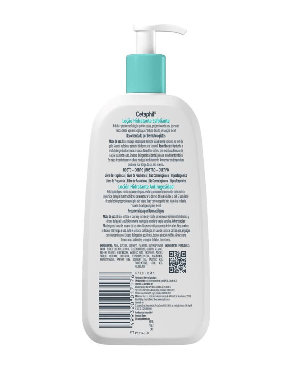 Crema para cuerpo recomendada para prevenir signos de la edad Día y noche para piel seca y sensible