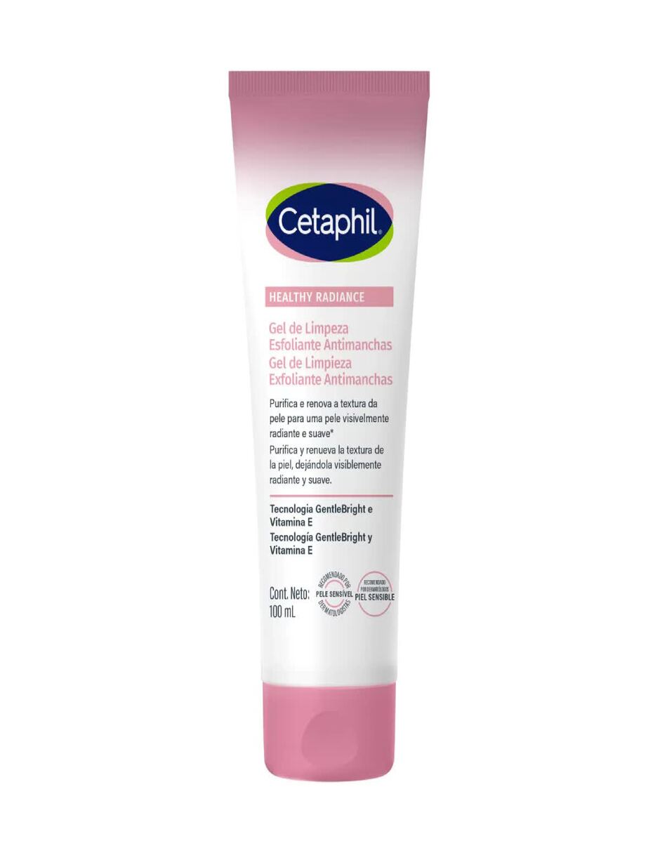 Limpiador exfoliante Healthy Radiance antimanchas para piel sensible 1