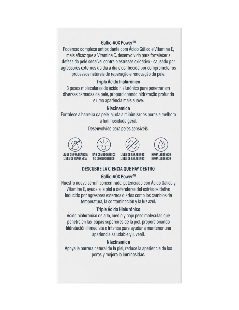 Sérum antiedad facial repair 30 ml de piel sensible 3