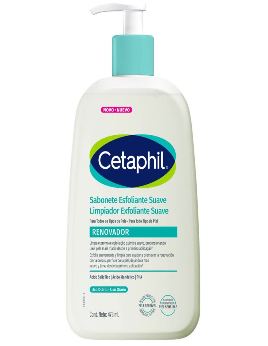 Exfoliante corporal limpiador exfoliante suave renovador 473 ml para piel normal y sensible 1