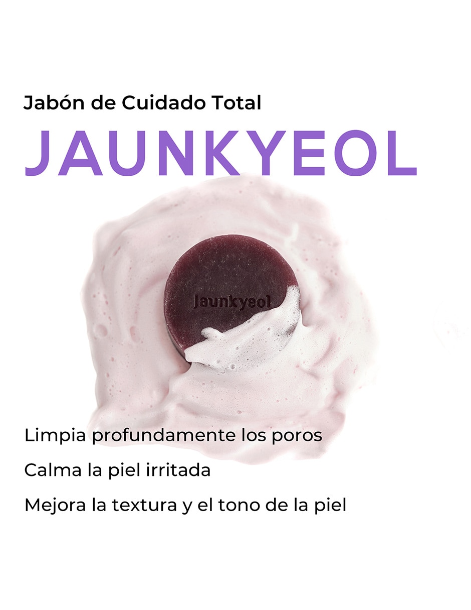 Jabón en barra de esencias limpiador facial coreano con complejo 13 jaun hidratante 3