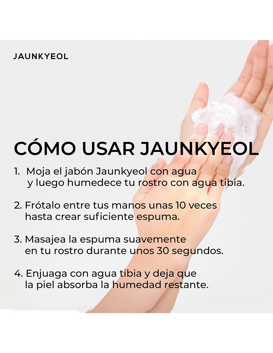 Jabón en barra de esencias limpiador facial coreano con complejo 13 jaun hidratante 7