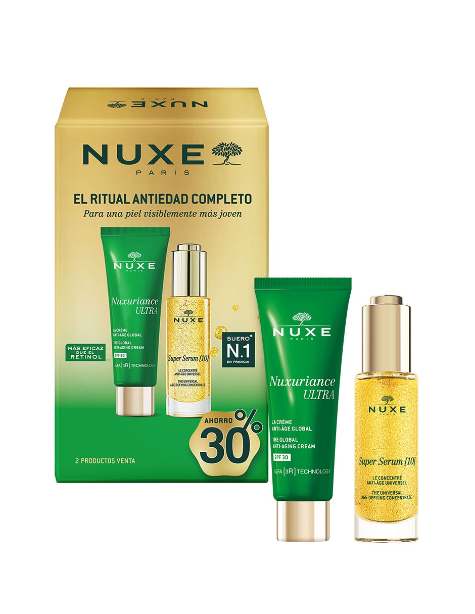 Tratamiento facial duo universal antiedad nuxuriance ultra antiedad nuxe antiedad Tratamiento facial duo universal antiedad nuxuriance ultra antiedad nuxe antiedad