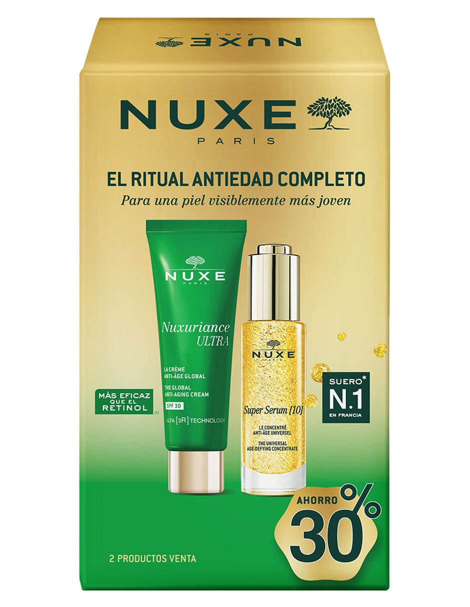 Tratamiento facial duo universal antiedad nuxuriance ultra antiedad nuxe antiedad 3