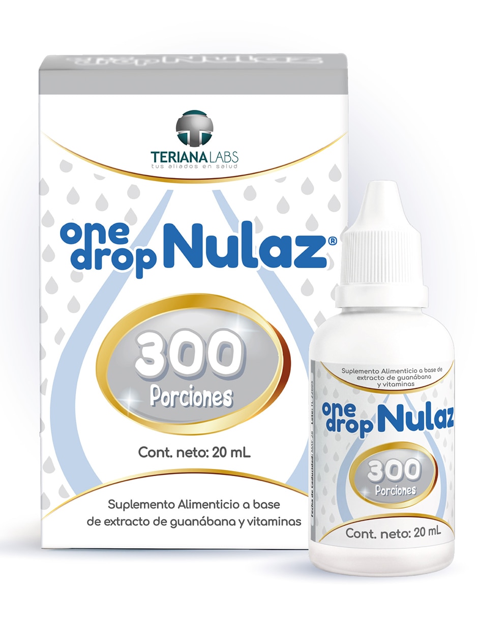 Vitamina Nulez Onedrop con Vitamina C 3 mg enzima lactasa 1000 ALU y extracto de guanábana de 20 ml Vitamina Nulez Onedrop con Vitamina C 3 mg enzima lactasa 1000 ALU y extracto de guanábana de 20 ml