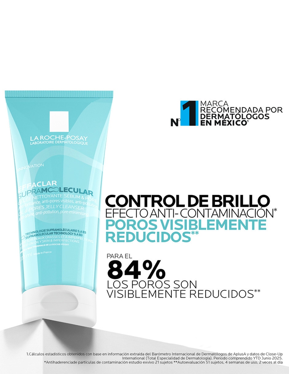 Crema facial recomendada para acné de día y noche Effaclar para piel grasa 4