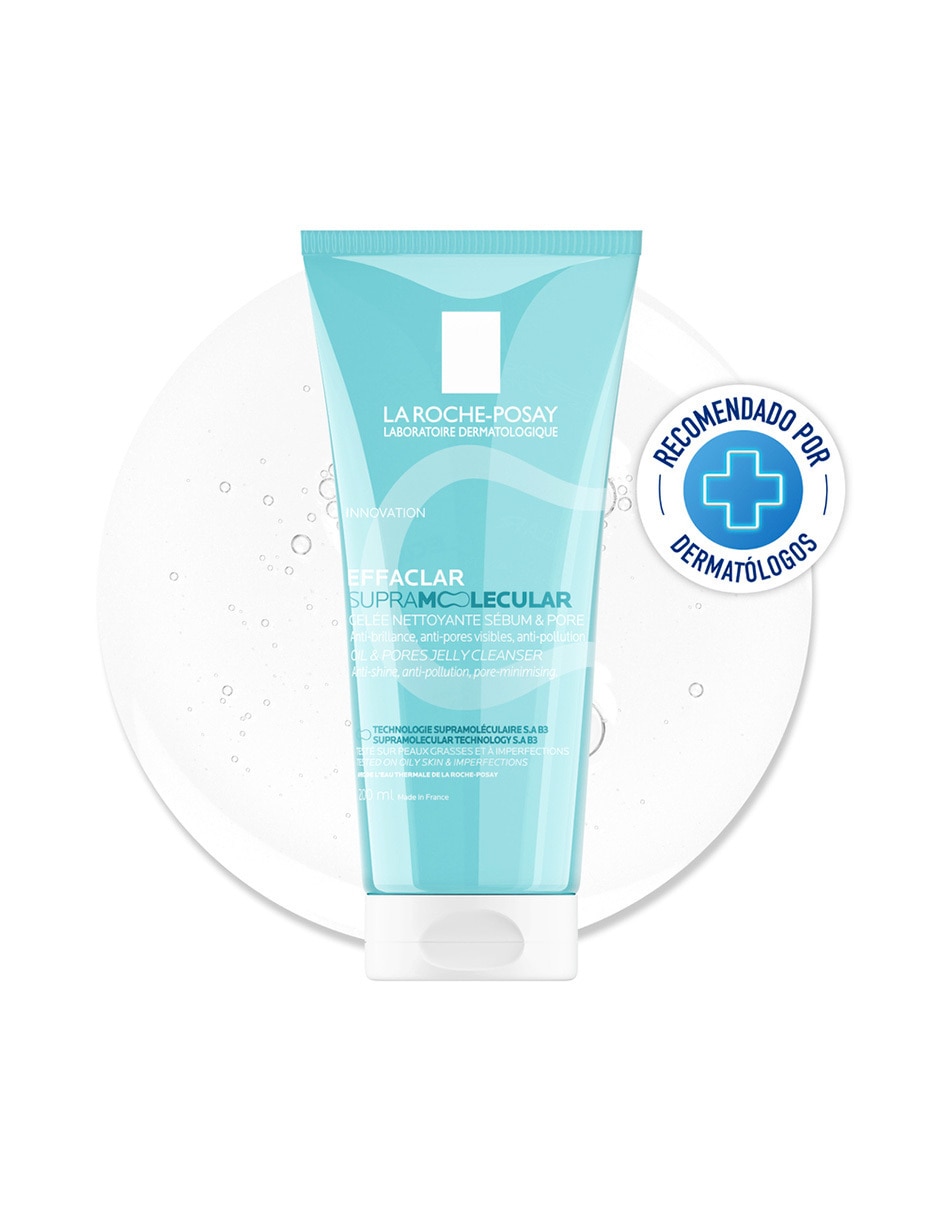 Crema facial recomendada para acné de día y noche Effaclar para piel grasa 10