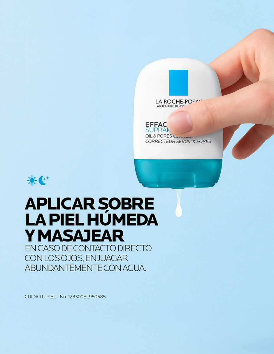Crema facial recomendada para acné de día y noche Effaclar para piel grasa 5