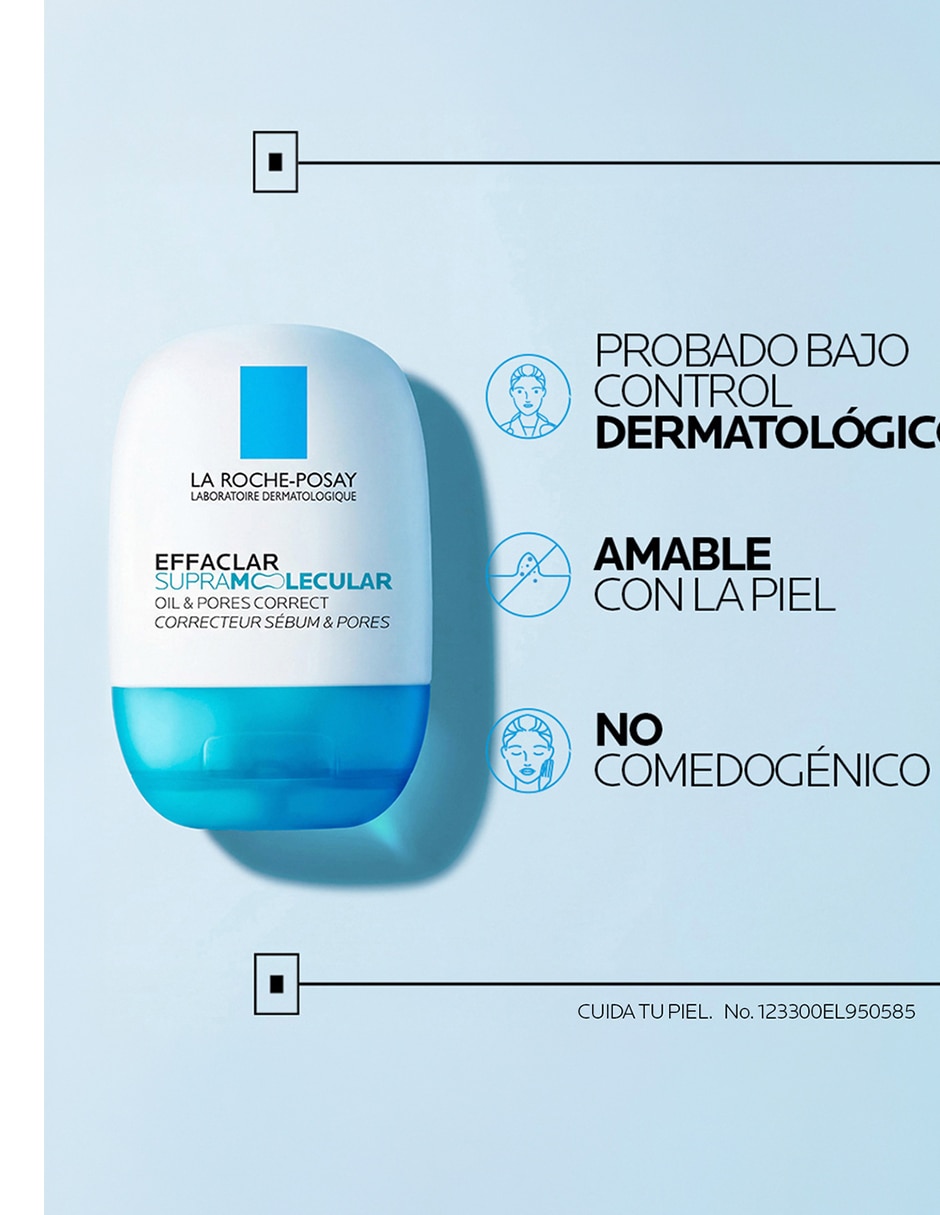 Crema facial recomendada para acné de día y noche Effaclar para piel grasa 3