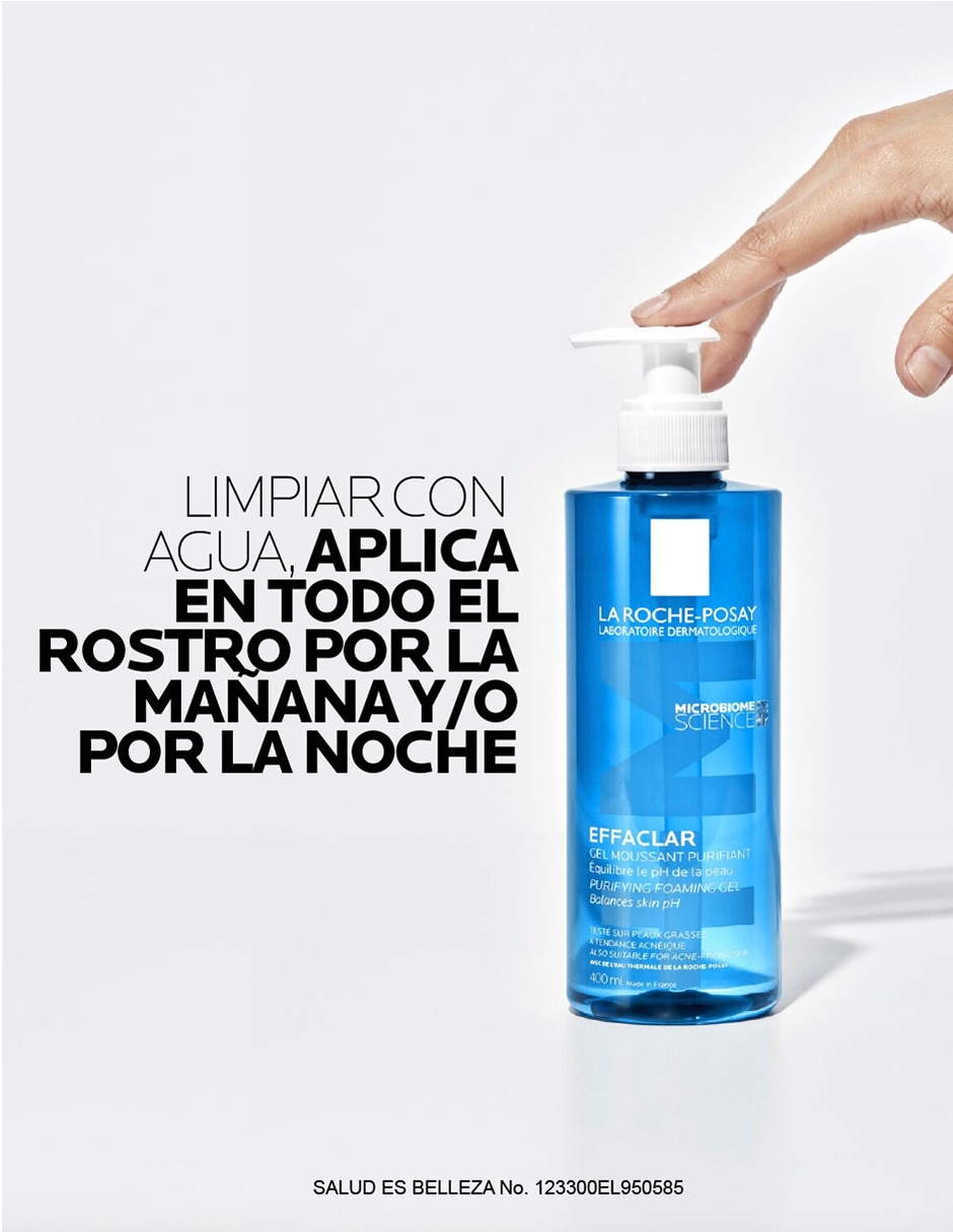 Crema facial recomendada para acné día y noche Effaclar para piel grasa 9