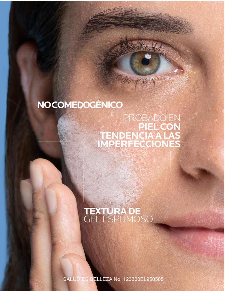 Crema facial recomendada para acné día y noche Effaclar para piel grasa 4