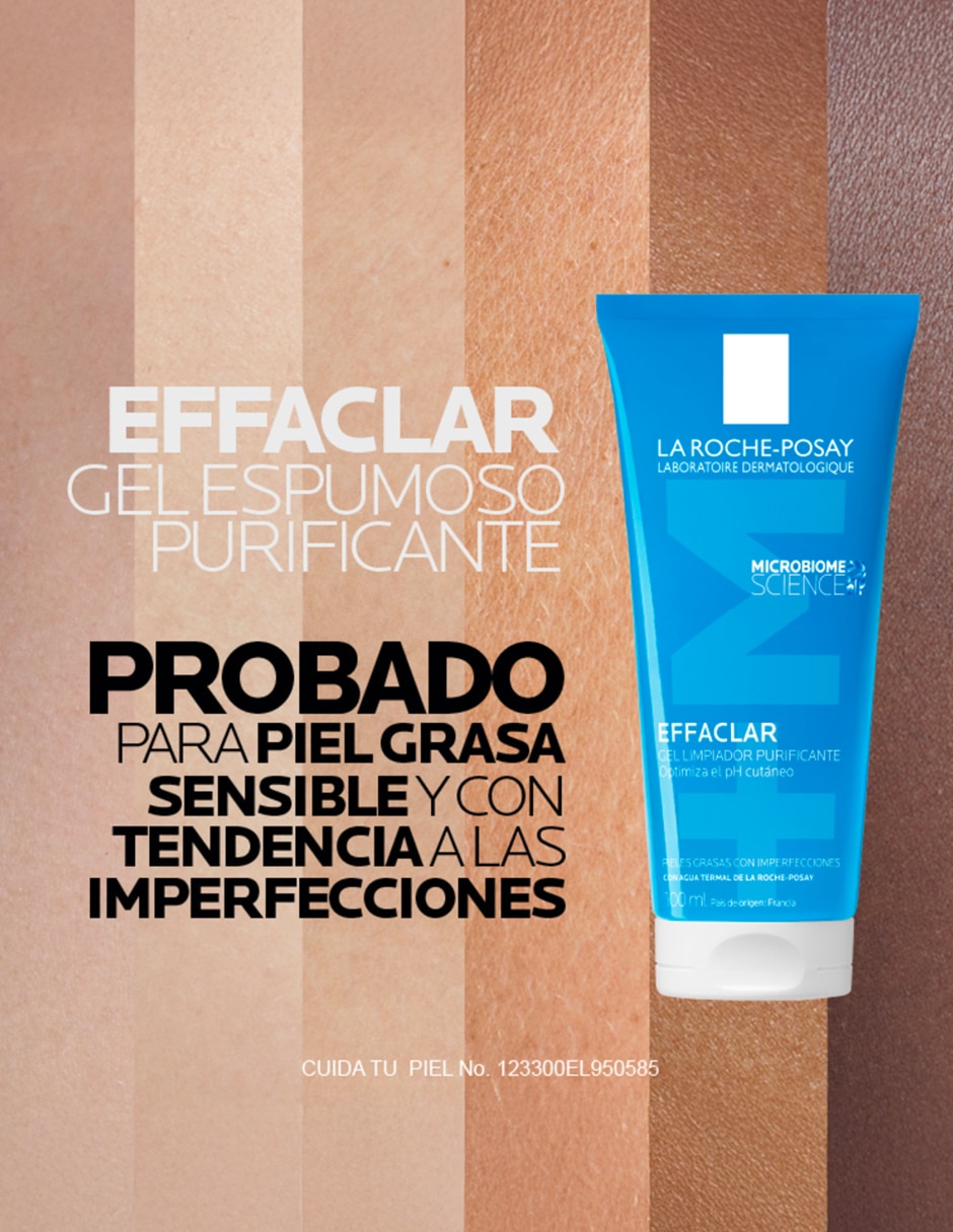 Crema facial recomendada para acné día y noche Effaclar para piel grasa 10