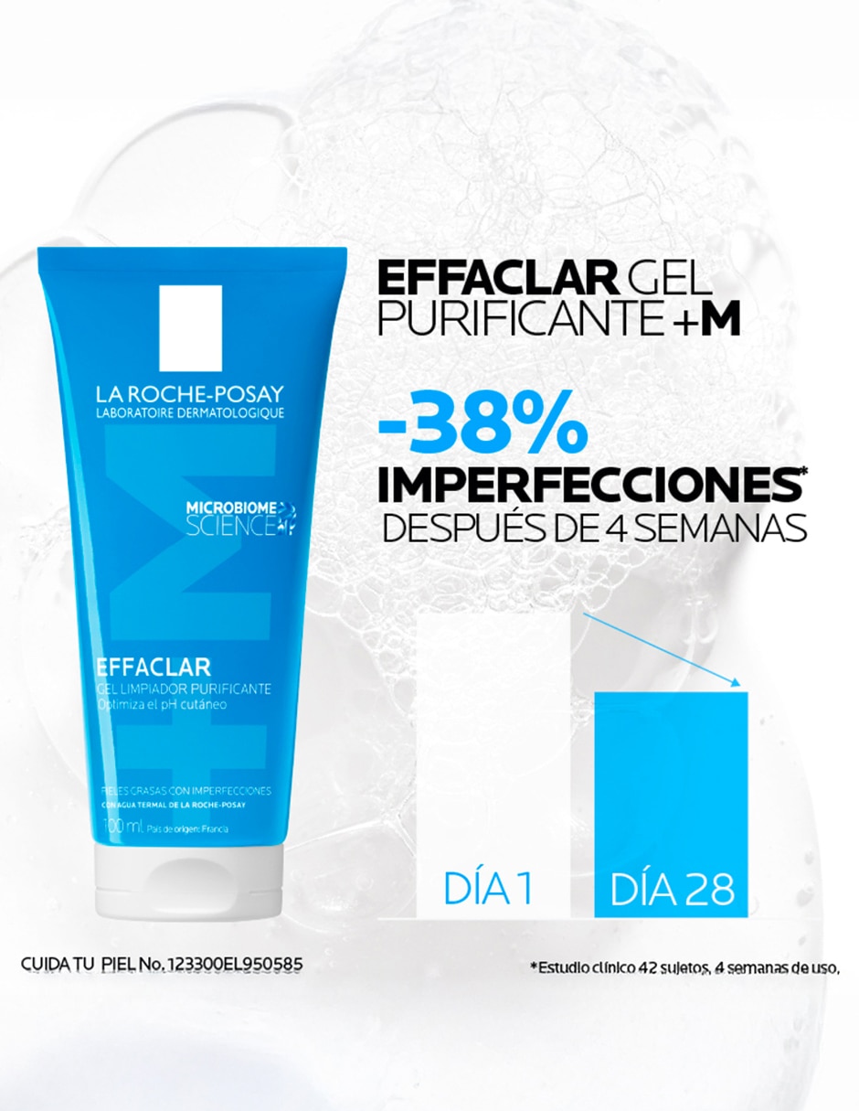 Crema facial recomendada para acné día y noche Effaclar para piel grasa 3
