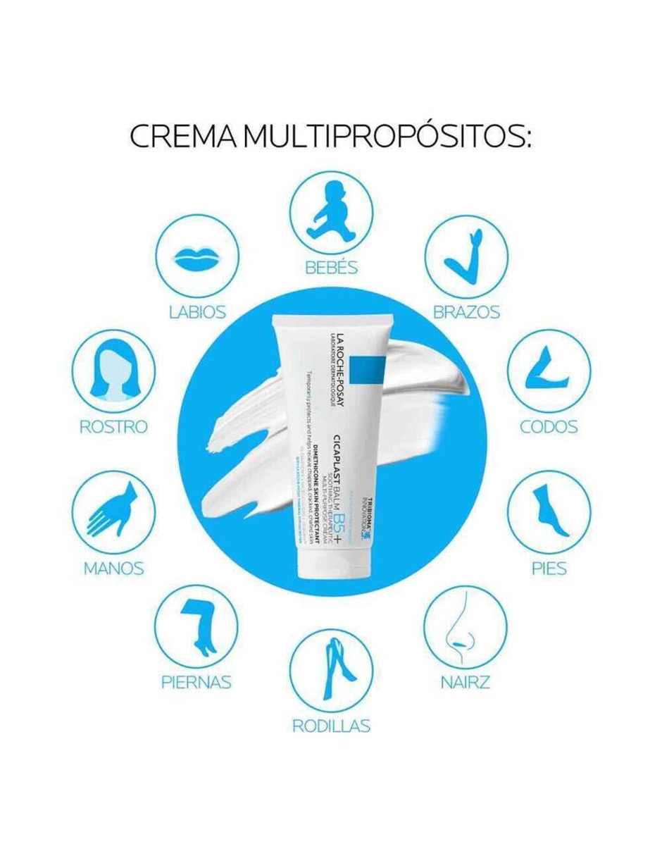 Crema para rostro y cuerpo recomendada para calmar y aliviar la piel de día y noche para todo tipo de piel 4