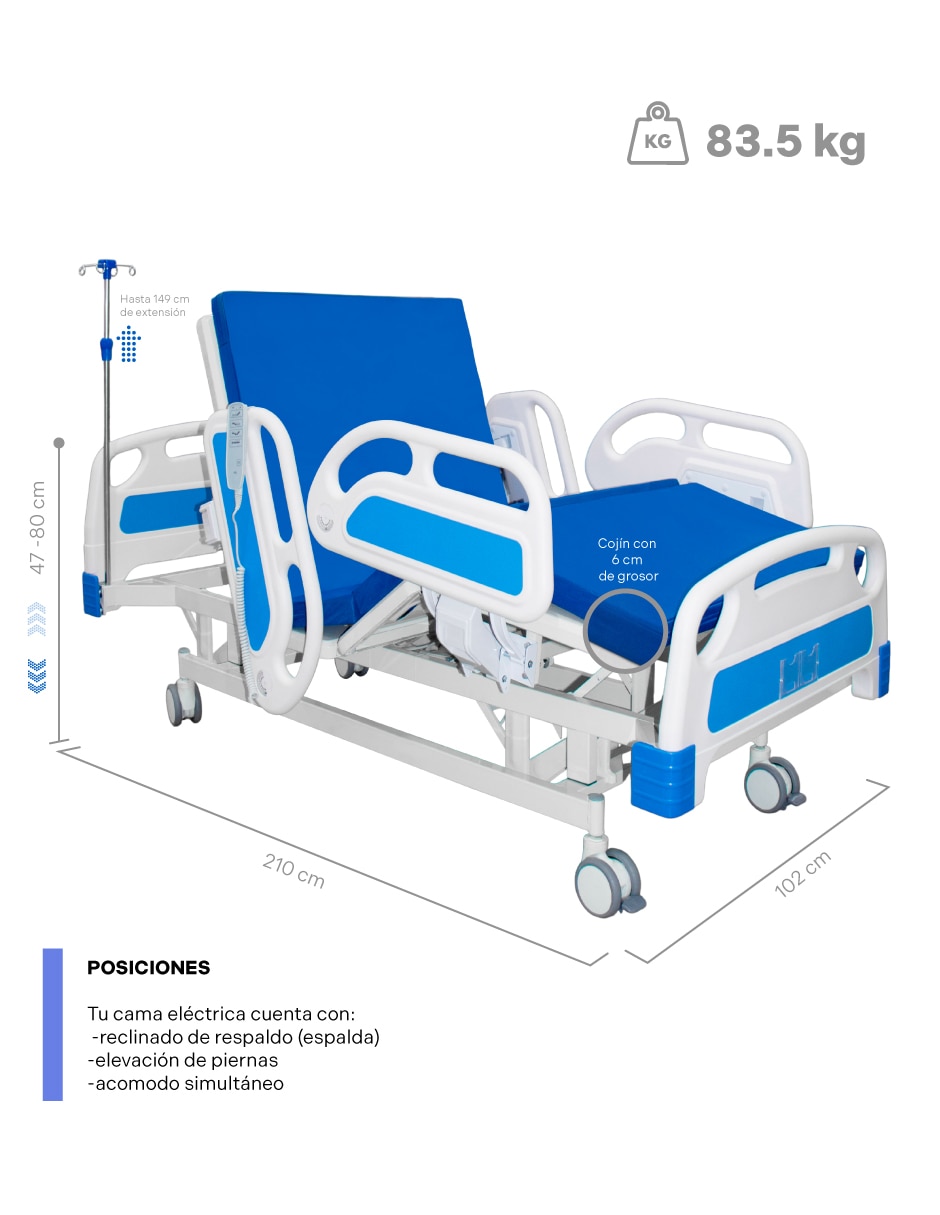 Cama de hospital 7