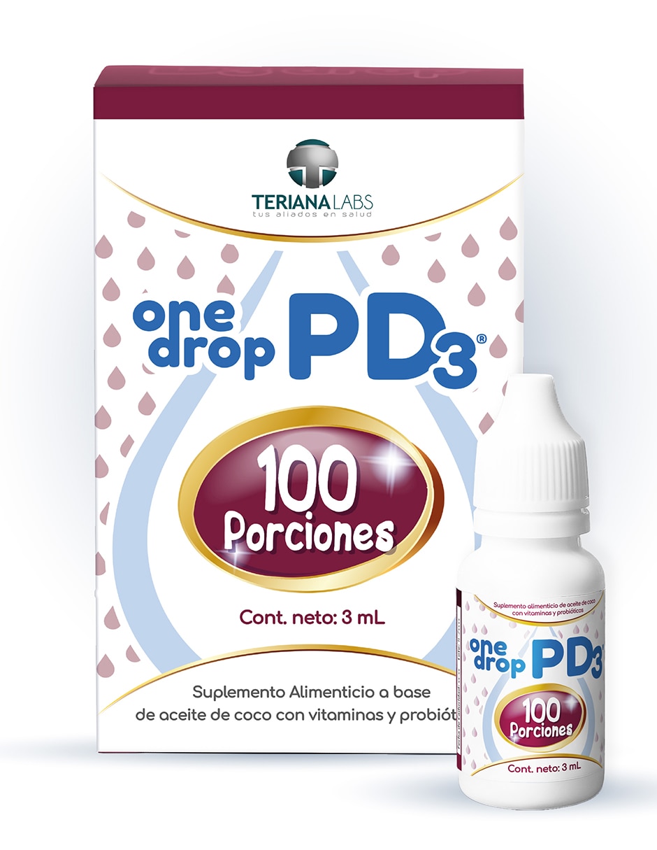Vitamina D3 con probióticos de 3 ml Vitamina D3 con probióticos de 3 ml