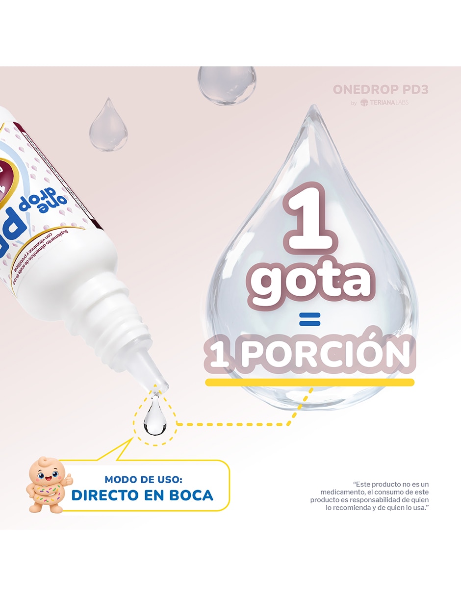 Vitamina D3 con probióticos de 3 ml 5