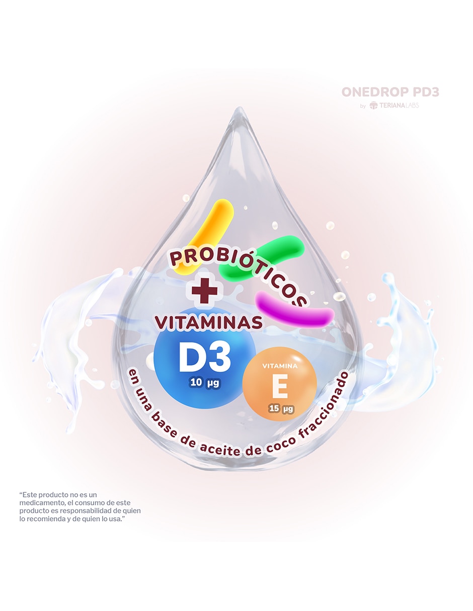 Vitamina D3 con probióticos de 3 ml 3