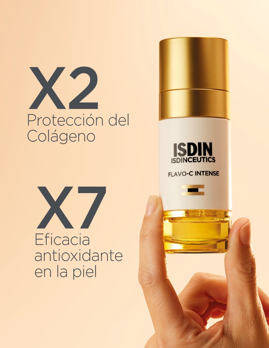 Sérum antiedad facial ISDINCEUTICS FLAVO-C INTENSE ISDIN todo tipo de piel 4