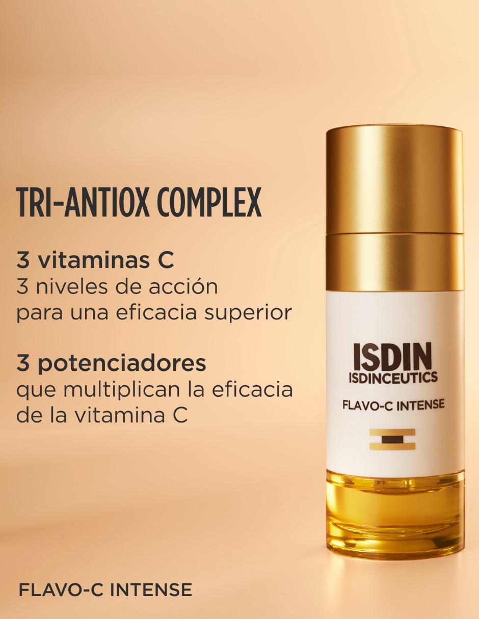 Sérum antiedad facial ISDINCEUTICS FLAVO-C INTENSE ISDIN todo tipo de piel 2