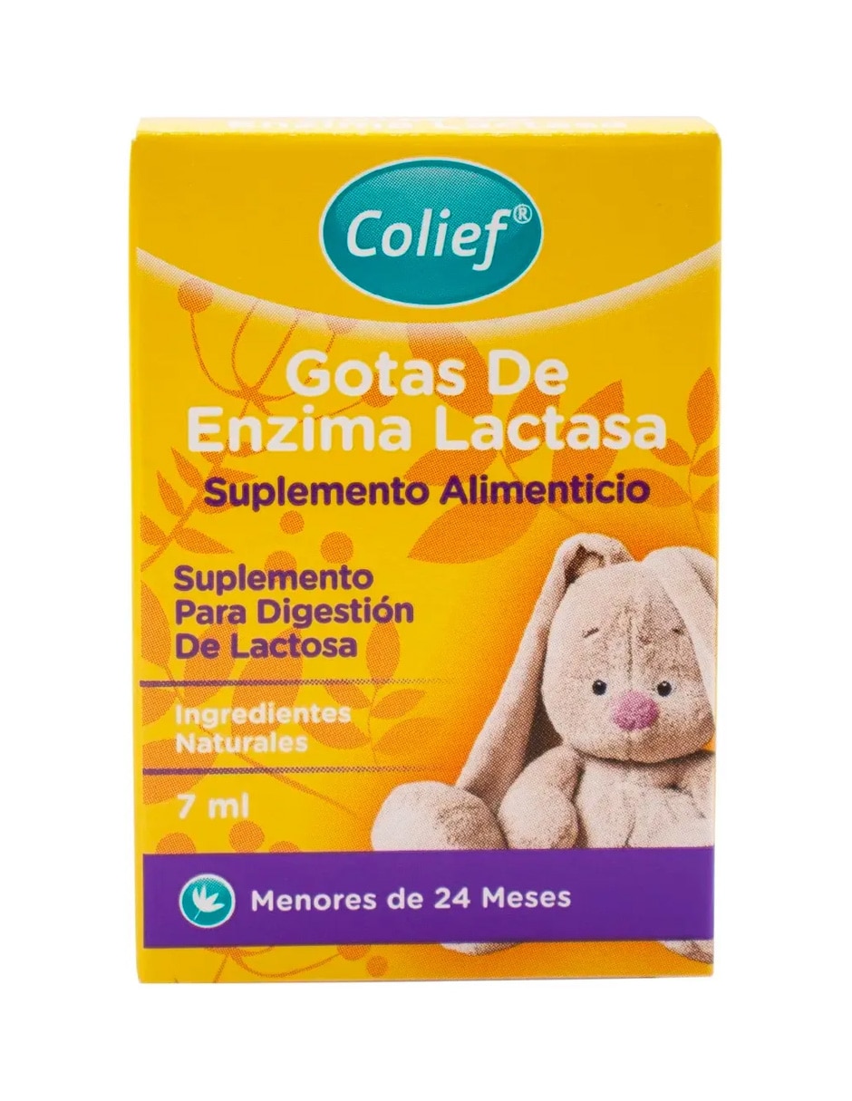 Gotas de Enzima Lactasa 7 ml suplemento alimenticio 4