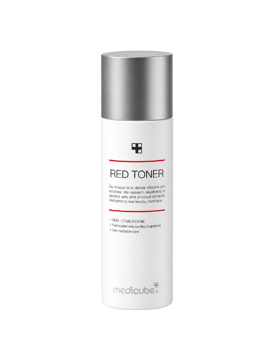 Tónico facial Red Toner 2.0 Plus - Tónico Facial Calmante e Hidratante para Piel con Imperfecciones 200 m MEDICUBE Tónico facial Red Toner 2.0 Plus - Tónico Facial Calmante e Hidratante para Piel con Imperfecciones 200 m MEDICUBE