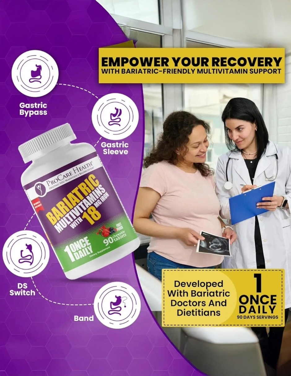 Bariatric Multi Bienestar Nutricional 30 Tabletas 2