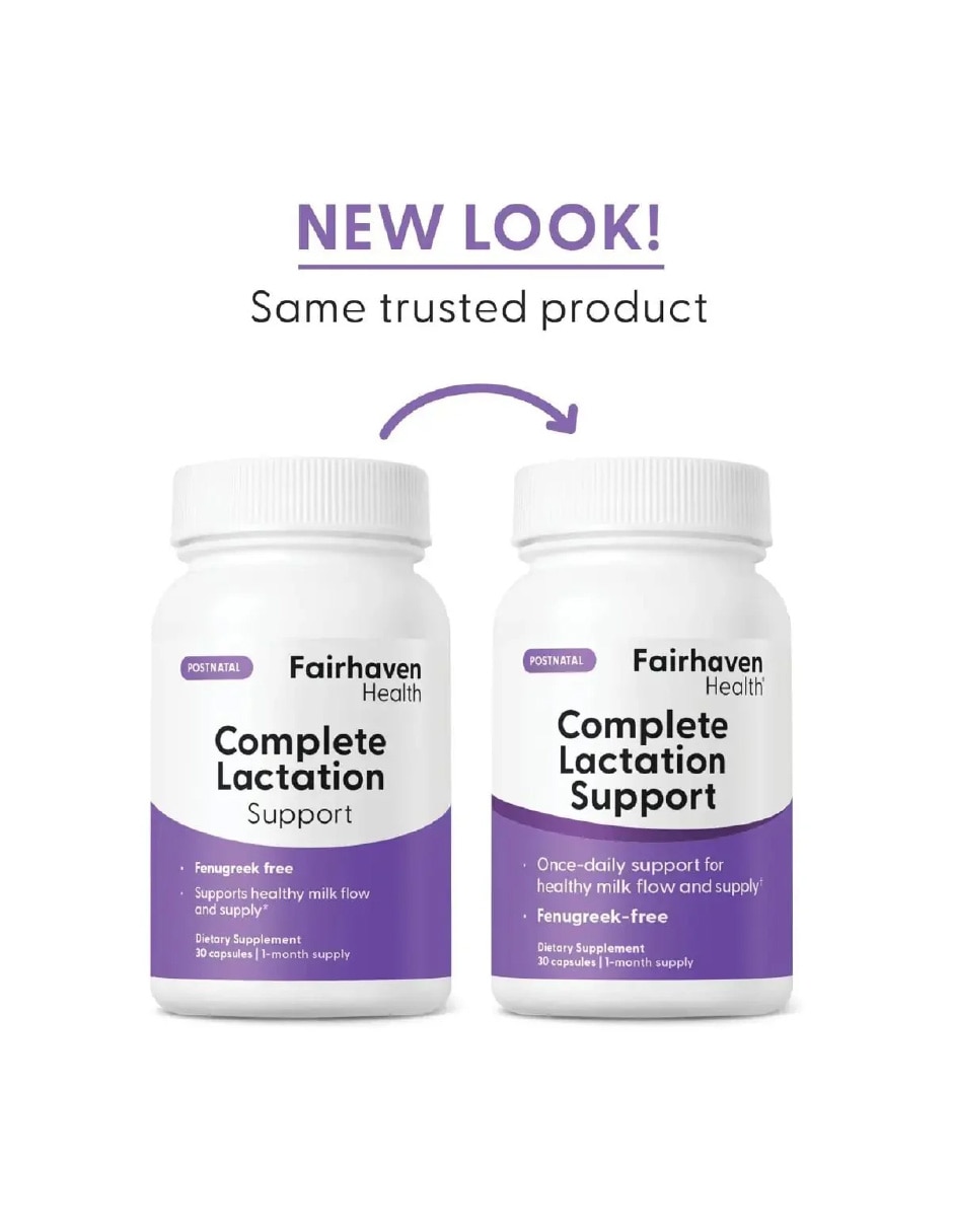 Lactation Support Bienestar Postnatal FAIRHAVEN HEALTH con Lactobacilos de 3o cápsulas 2