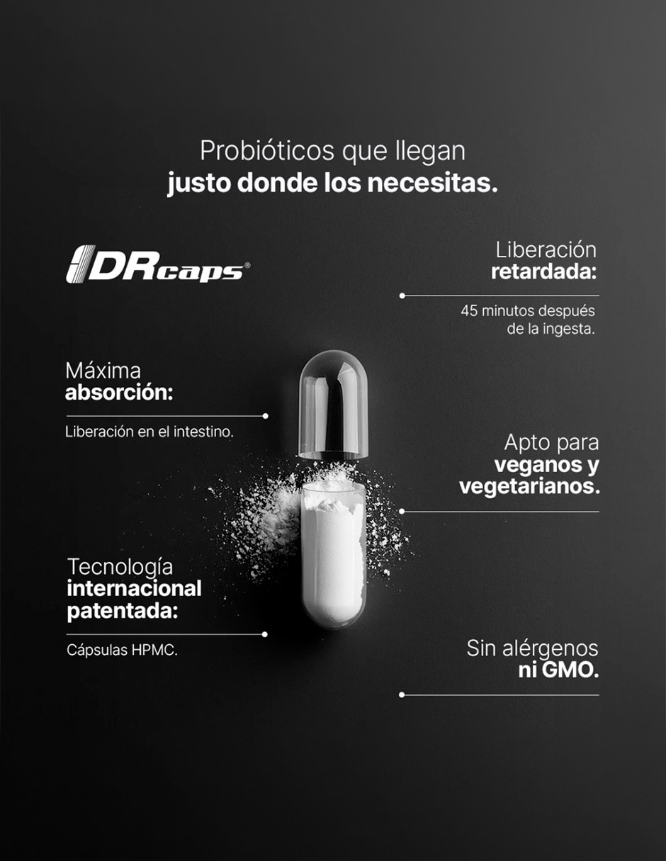 200 Billion Probiotics con 200 Billones de probióticos e Inulina de agave de B LIFE con probióticos 120 cápsulas