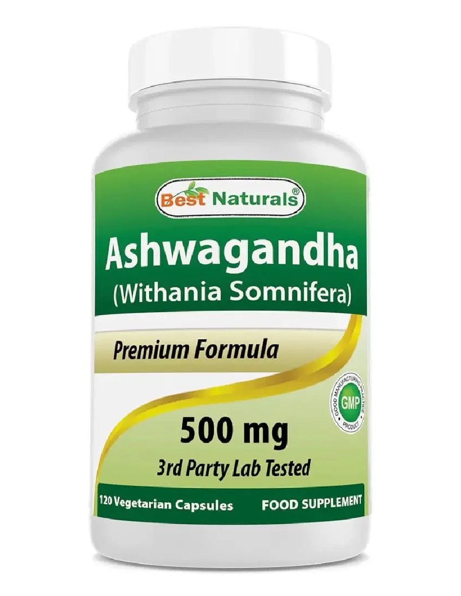 Ashwagandha de 120 cápsulas Ashwagandha de 120 cápsulas