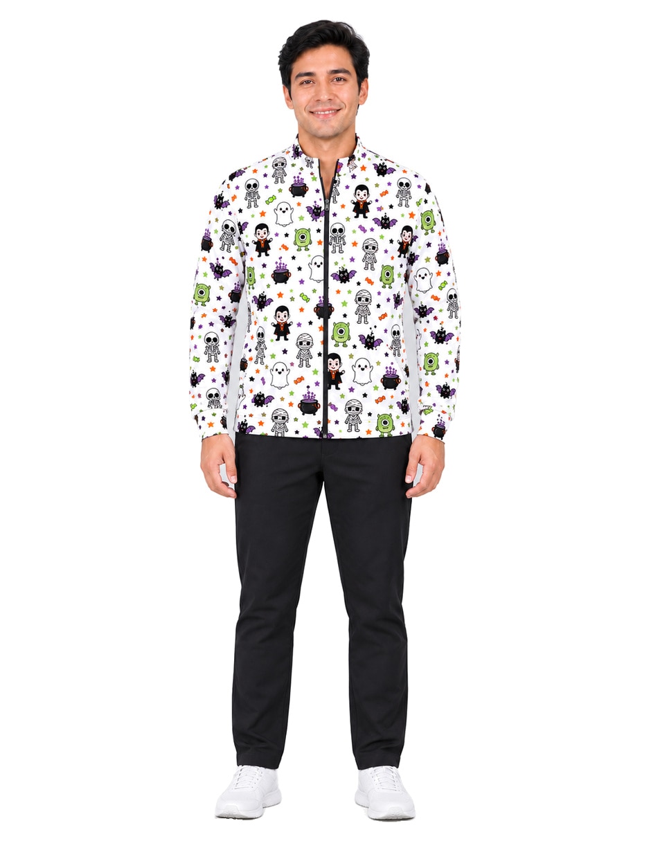 Chamarra quirúrgica estilo regular para hombre 2