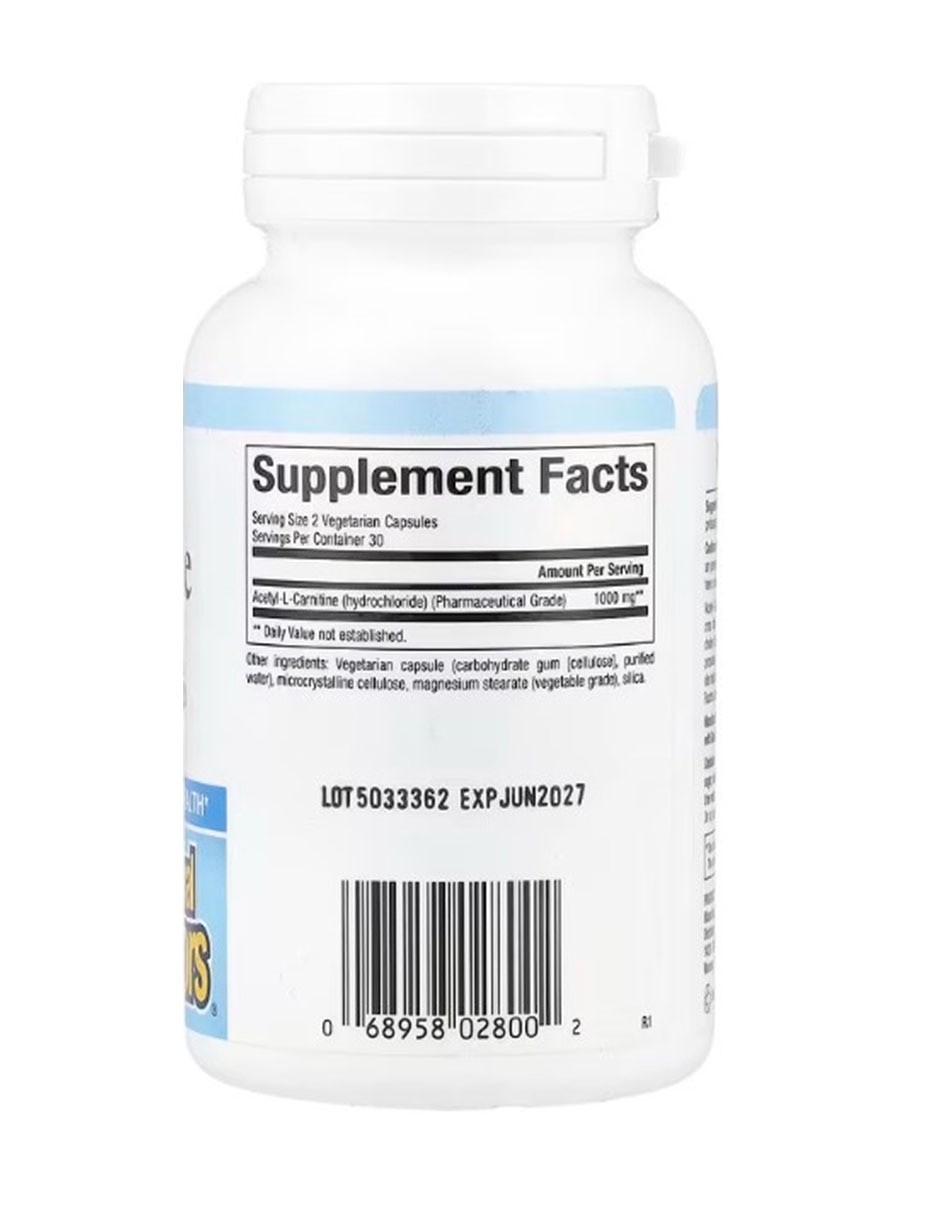 Acetil-L-carnitina 500 mg 2